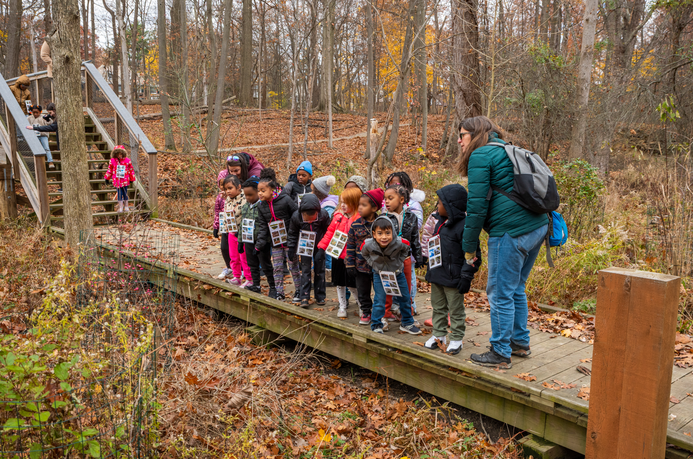 Nature Center at Shaker Lakes nature Cleveland